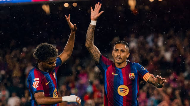 Raphina y su gran rendimiento en el Barca