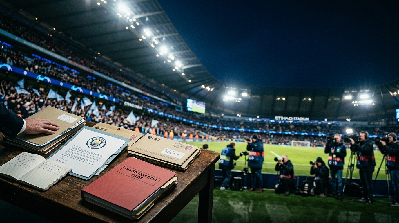 GOLPE AL CAMPEÓN INGLES: MANCHESTER CITY, EN PROBLEMAS POR LOS 115 CARGOS