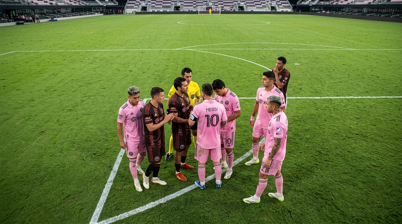 MESSI PROTAGONIZÓ TENSO ENCONTRONAZO TRAS EL EMPATE DEL INTER MIAMI