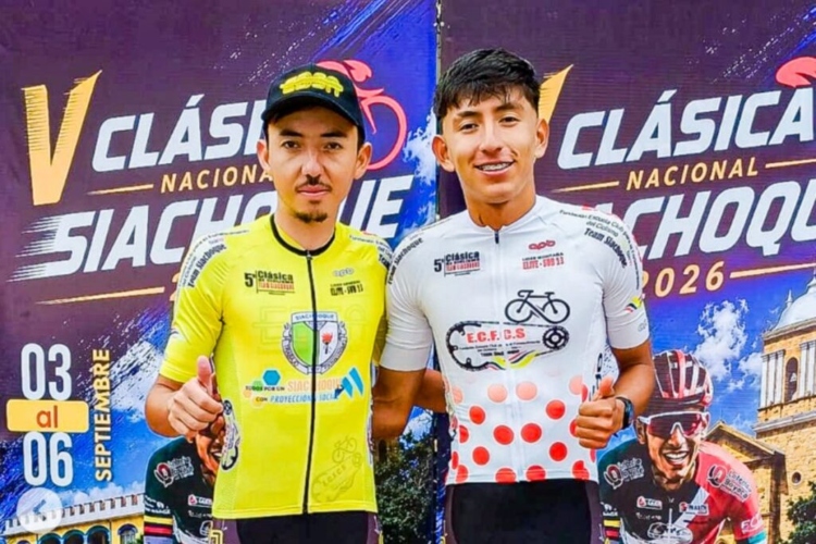 Brayan Molano de la EBSA Logró Dominio Total en la Clásica de Siachoque