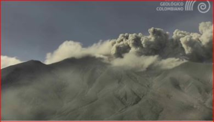 SGC: 100 sismos asociados al fracturamiento de roca del Volcán Puracé, sigue la alerta naranja