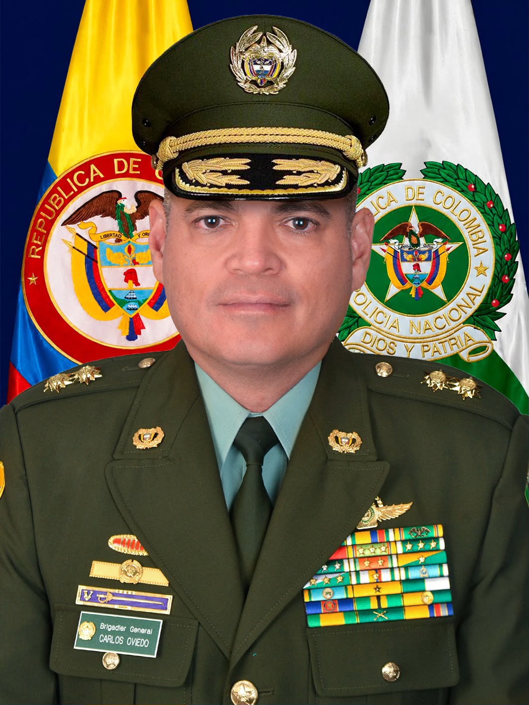 Brigadier general Carlos Oviedo nuevo comandante de la Región de Policía No. 4