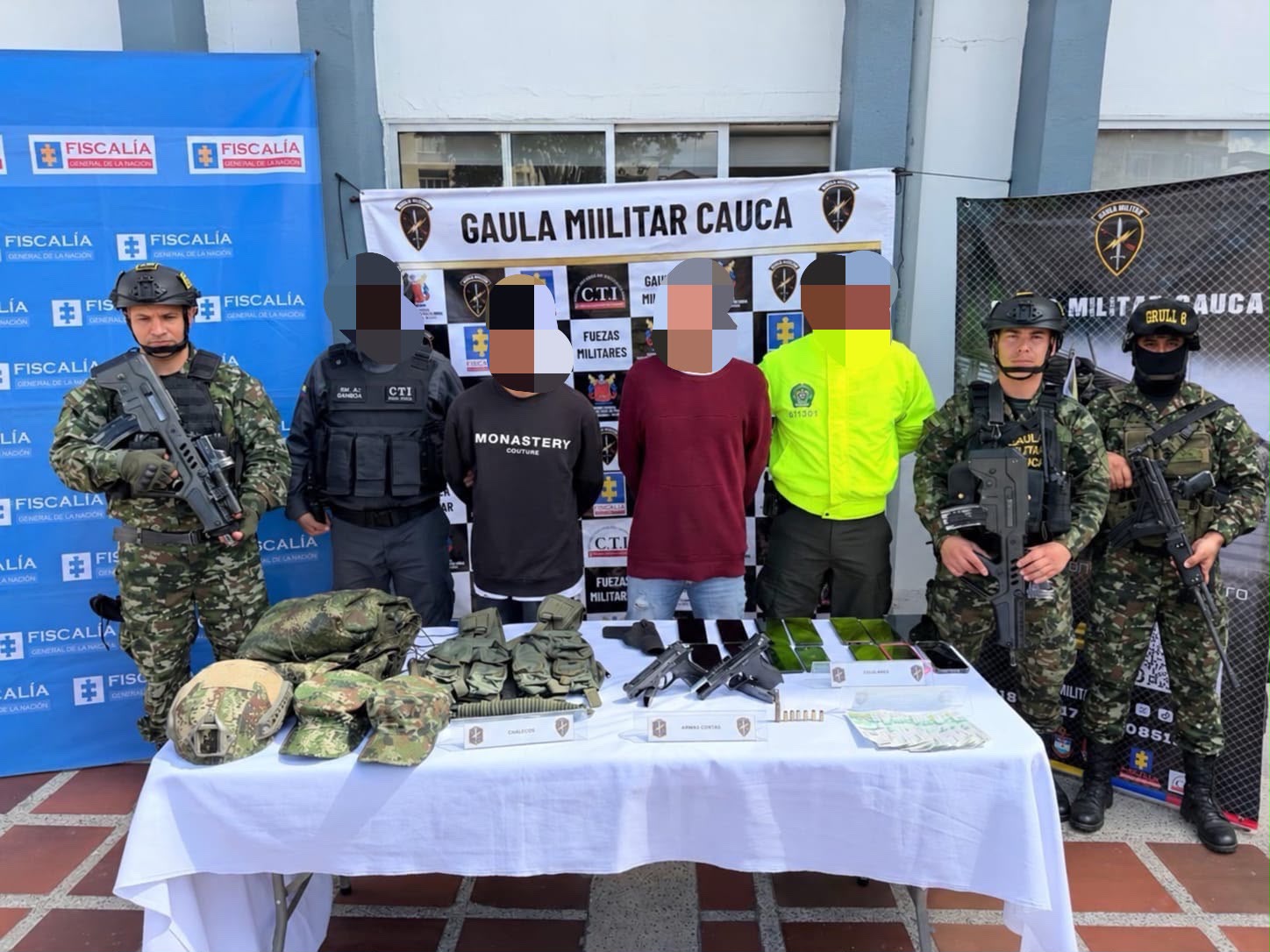 Capturados ‘Los Piratas’ señalados de secuestros en vía Panamericana