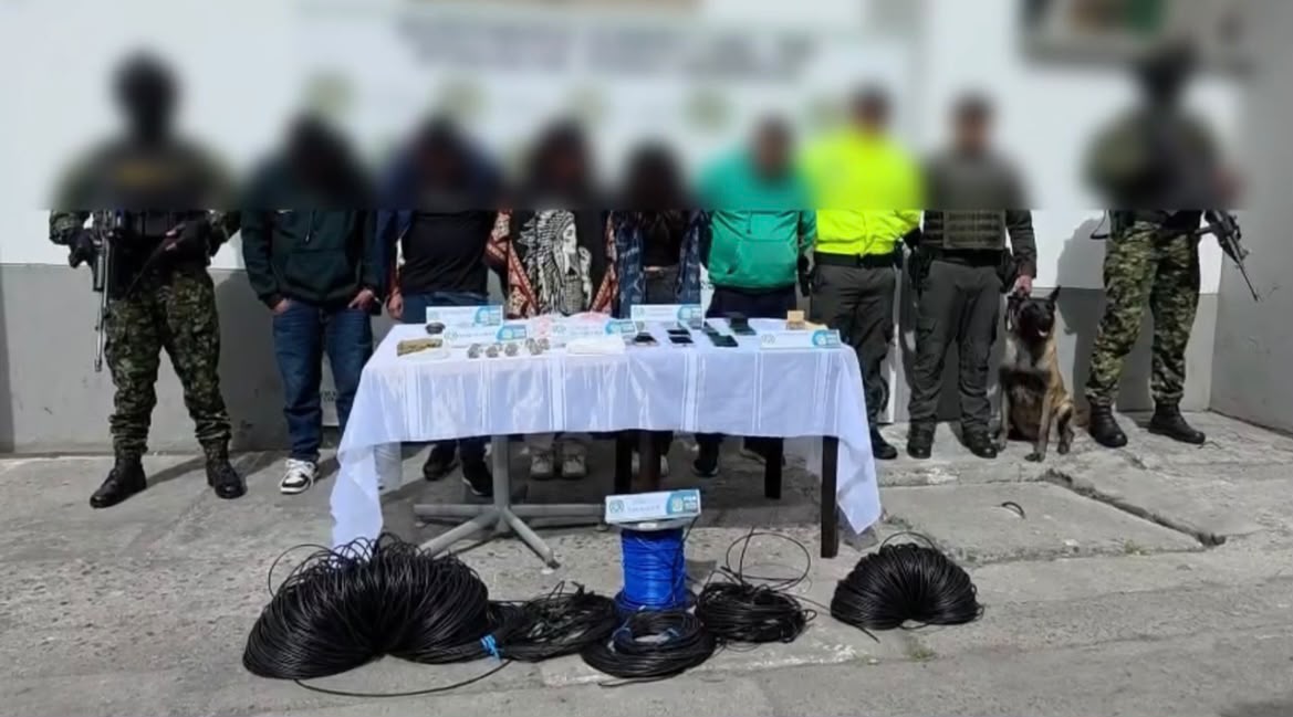 Capturan cinco sujetos relacionados con apoyo a grupos armados en Nariño