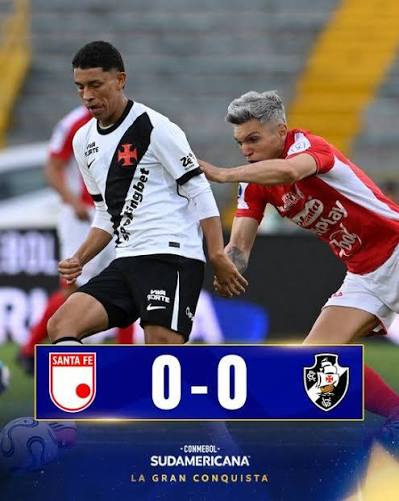 Independiente Santa Fe empató 0-0 ante Vasco da Gama en el estadio El Campín de Bogotá