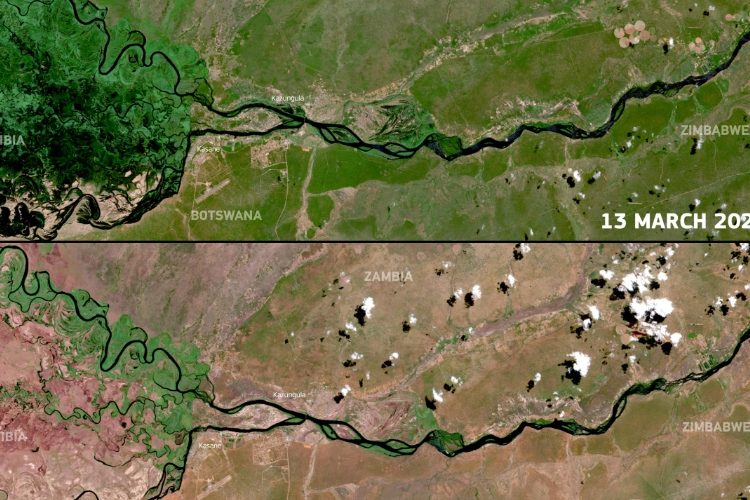 El espacio permite detectar el estrés hídrico de África con mapas cada vez más precisos