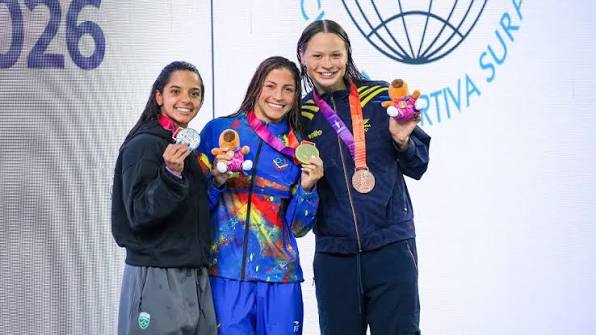 Nadadora de Nariño se lleva una medalla en la jornada inaugural de competencia continental
