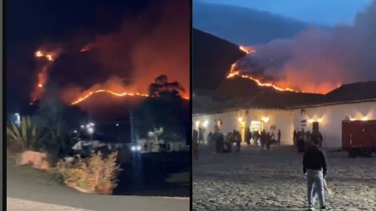 Incendio forestal en Villa de Leyva afecta más de 300 hectáreas y mantiene la alerta en Boyacá