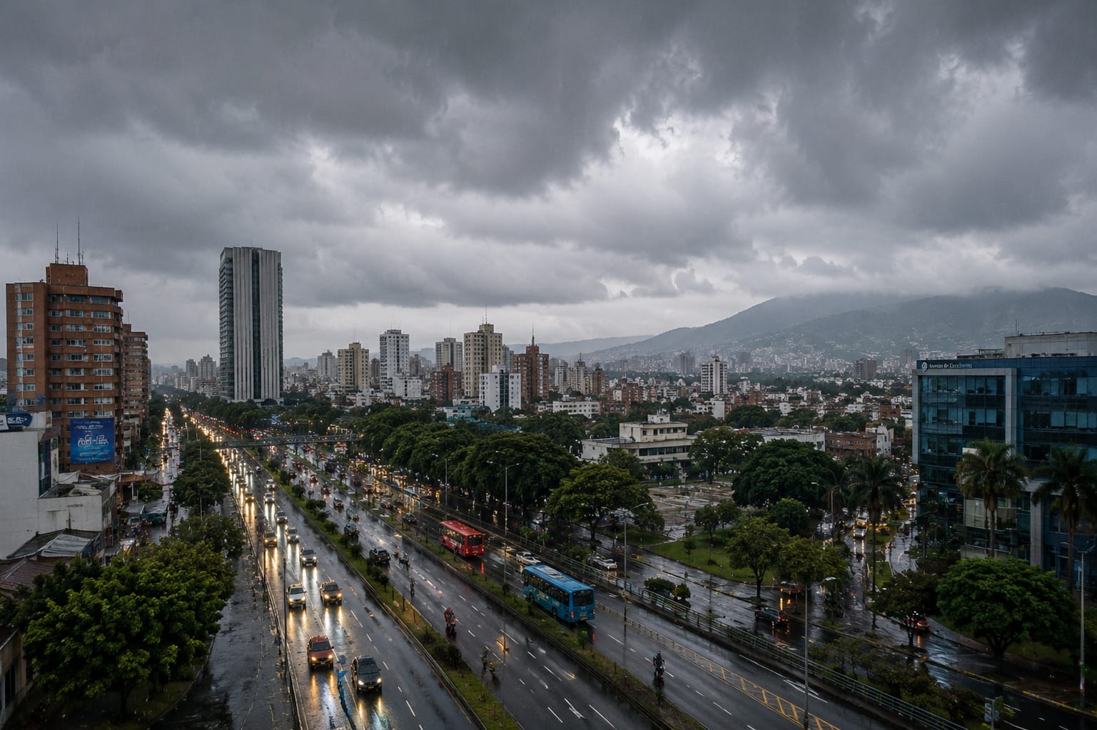 Lluvias intermitentes acompañarán la jornada de este viernes en Cali.