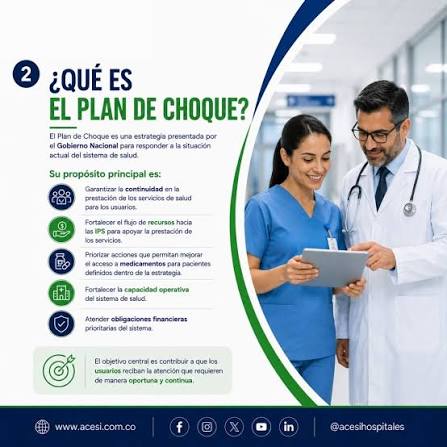 Gobierno anuncia plan de choque para destrabar citas, medicamentos y procedimientos de salud