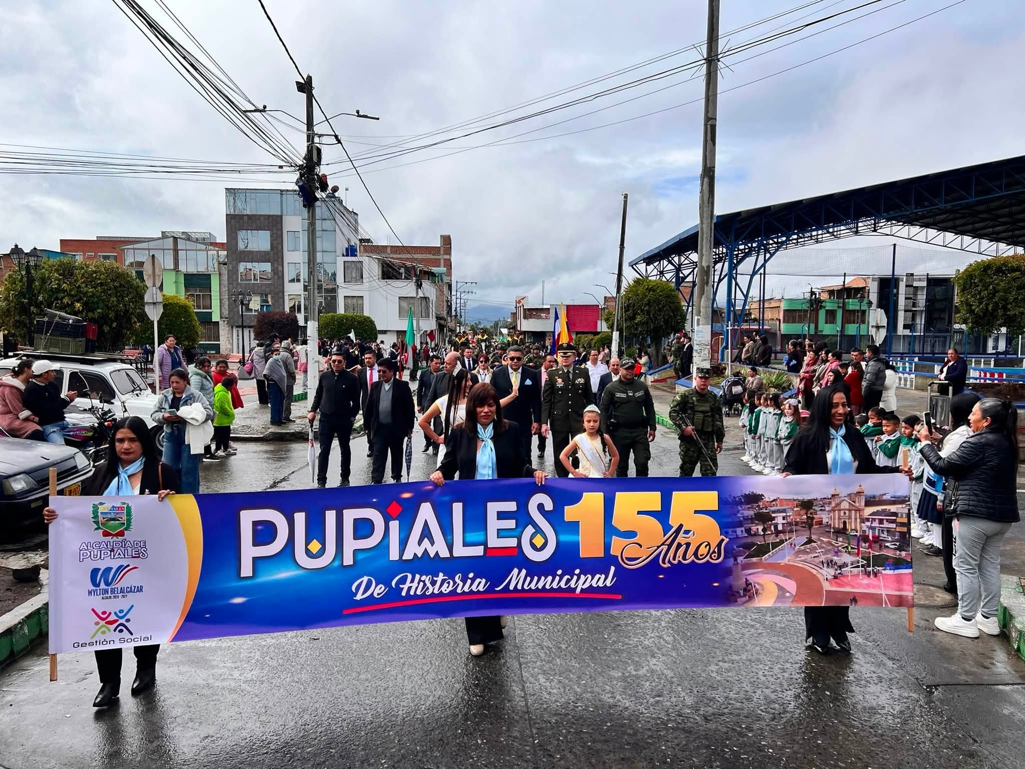 Pupiales celebró 155 años de municipalidad con participación ciudadana